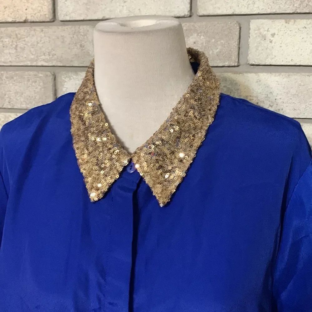 3for$20 button front blouse 18/20w - Picture 2 of 4